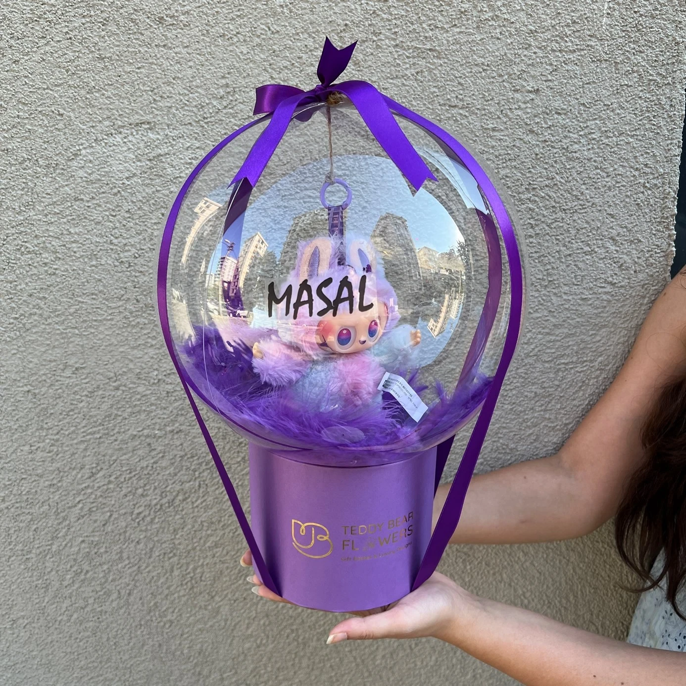 Labubu Mor Balon Kutusu