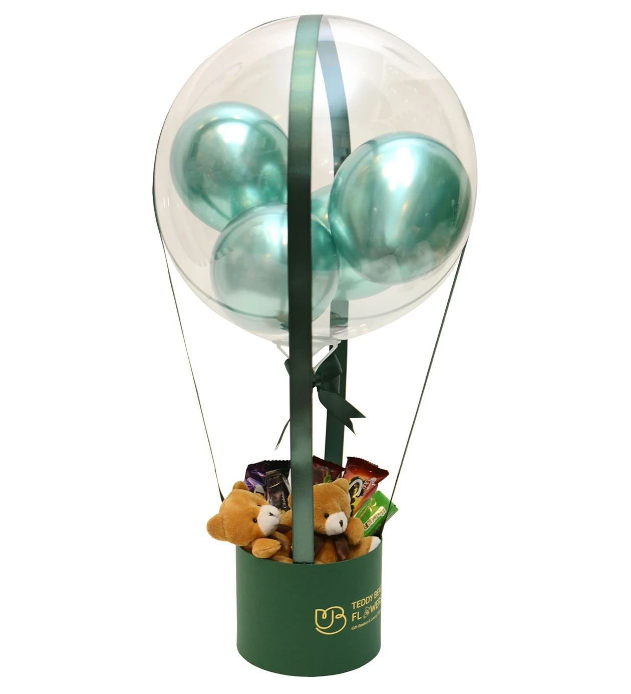 Ayıcıklı Çikolatalı Balon Kutusu