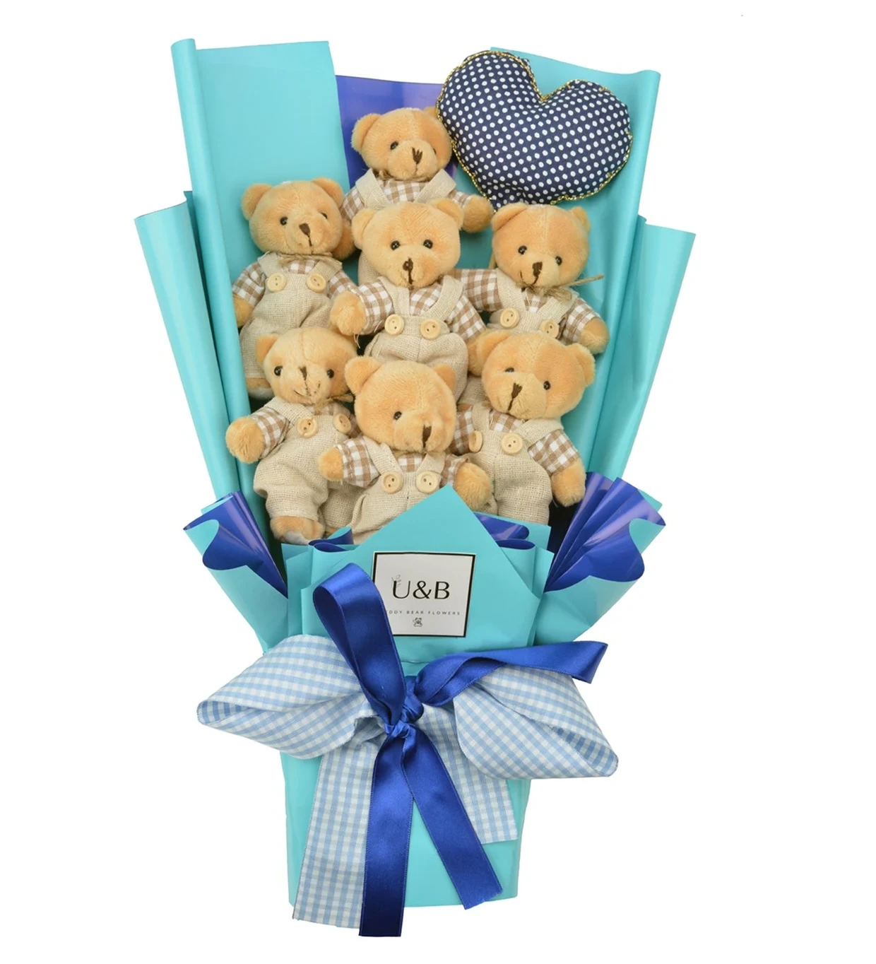 Blue's Dream Teddy Bear Flowers