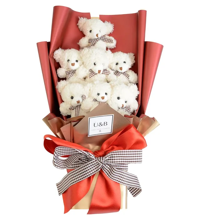 Honeyed Teddy Bear Flowers