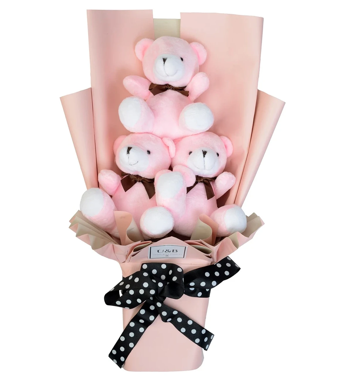 Pink Floyd Teddy Bear Flowers